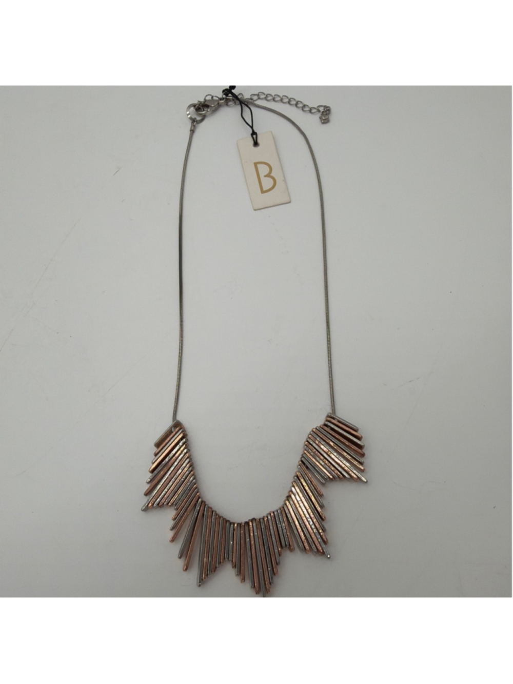 BANCROFT Necklace One Size Silver Rose Gold